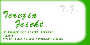 terezia feicht business card